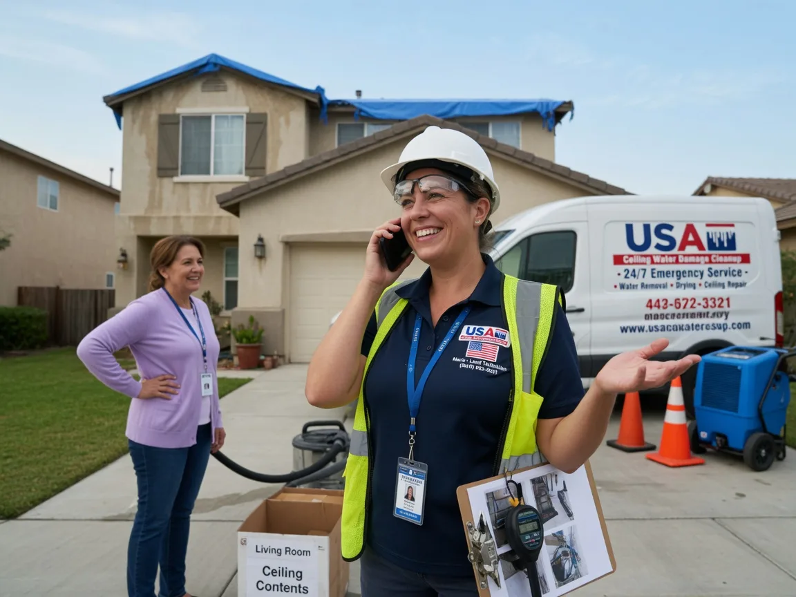 Ceiling Water Damage Restoration Hemet, CA FAQs